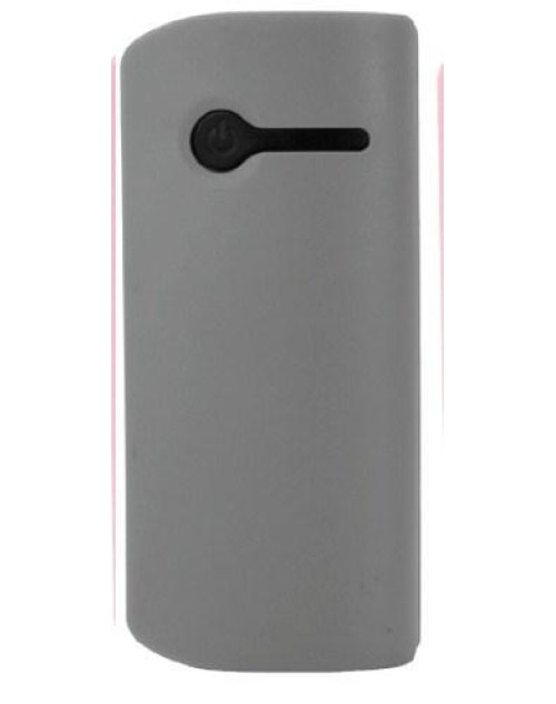 Plus One 2600mAh Portable Powerbank Grey with Built in Light